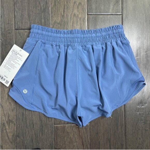 Lululemon NWT Hotty Hot High-Rise Lined Short 2.5" Oasis Blue NWT - Picture 2 of 8
